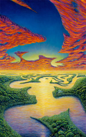 Poroka neba in zemlje, dveh polovic enega.