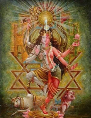 Šiva in Šakti, dva obraza enega.
